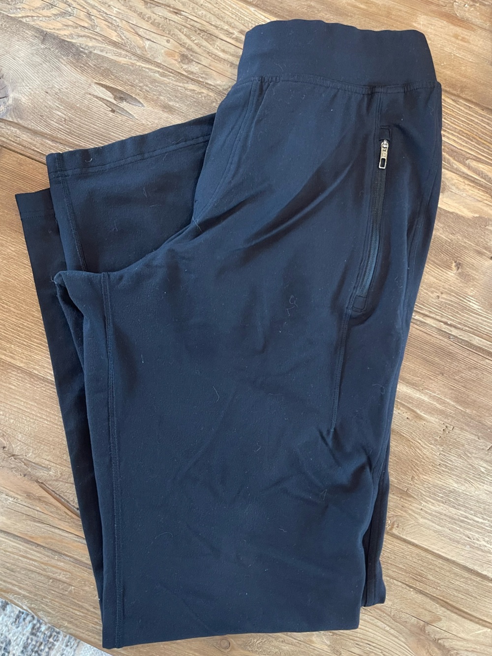 lululemon athletica Black Men's Jogger Sweatpants with Zip Pocket